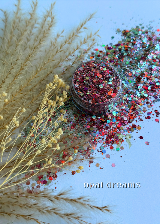HAIR GLITTER: Opal Dreams - September Sub Color
