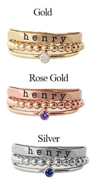 Customized Ring Stacks - CLOSES 10/22