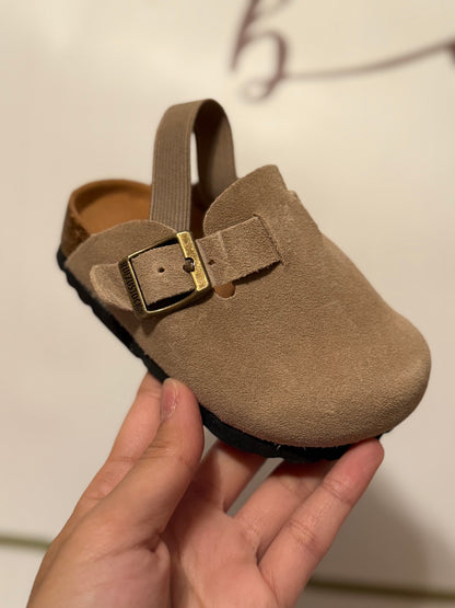 Kid’s Suede Clogs - CLOSES 9/13