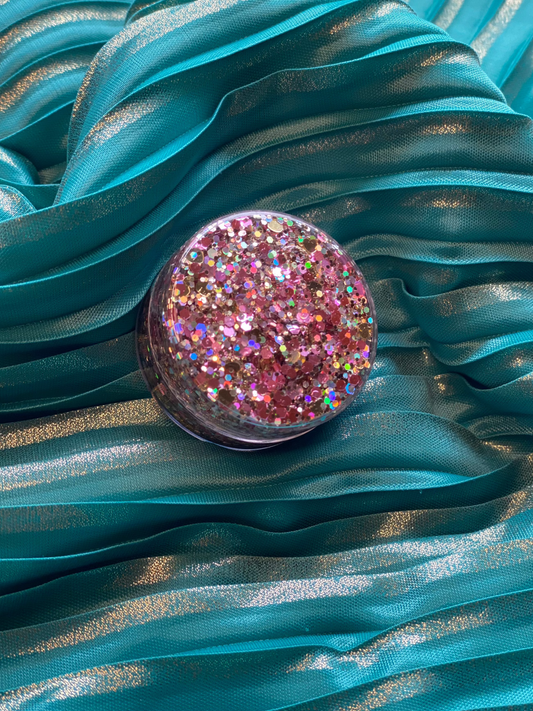 Hair Glitter: Pink Champagne