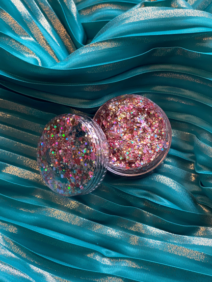 Hair Glitter: Pink Champagne