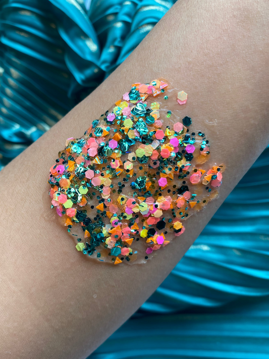 Hair Glitter: Coral Reef