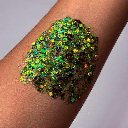 HAIR GLITTER - Football Edition: Cheesehead