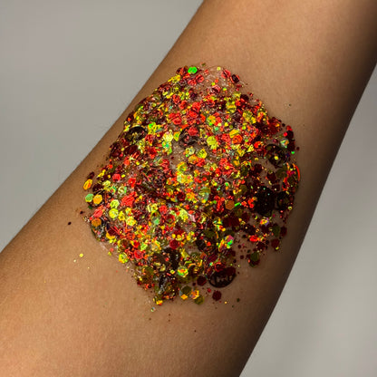 HAIR GLITTER - Football Edition: Red Kingdom