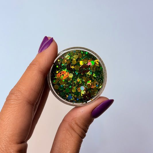 HAIR GLITTER - Football Edition: Cheesehead