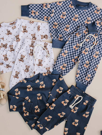 Blue Bear Jogger Set
