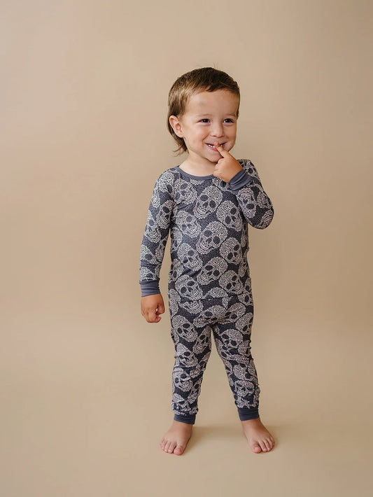 Leopard Skulls Bamboo - 2-Piece Set