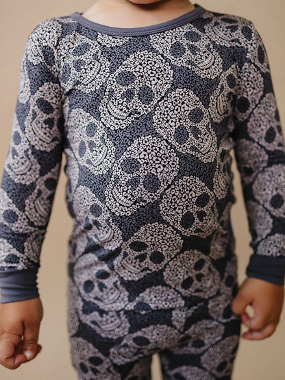 Leopard Skulls Bamboo - 2-Piece Set