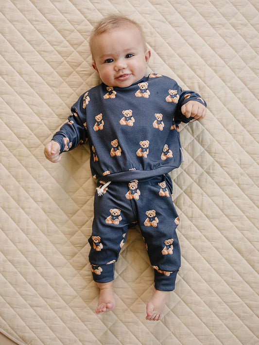 Blue Bear Jogger Set