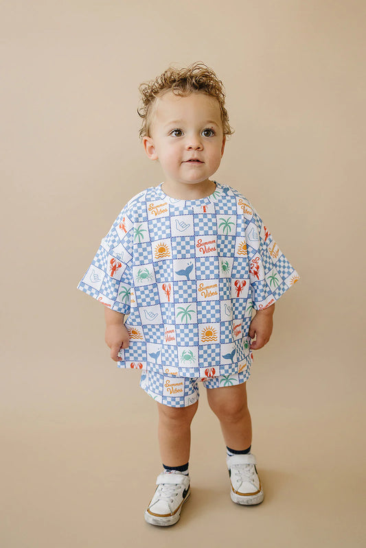 Summer Vibes Shorts Set