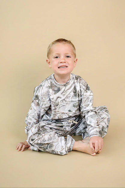 Camo Cargo Jogger Set