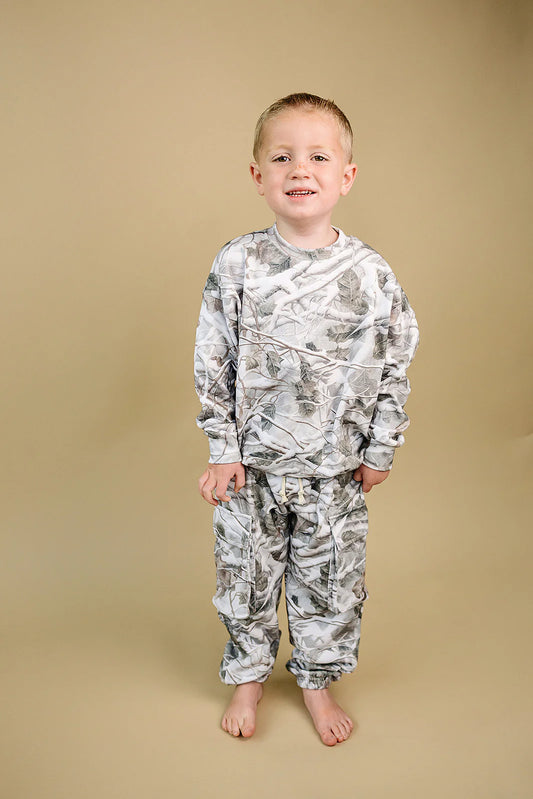 Camo Cargo Jogger Set
