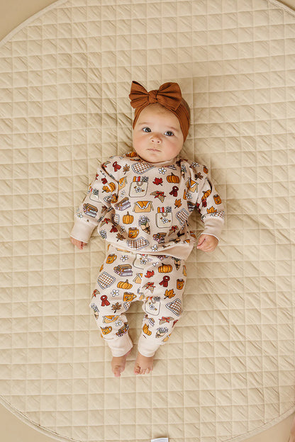 Fall Picnic Jogger Set