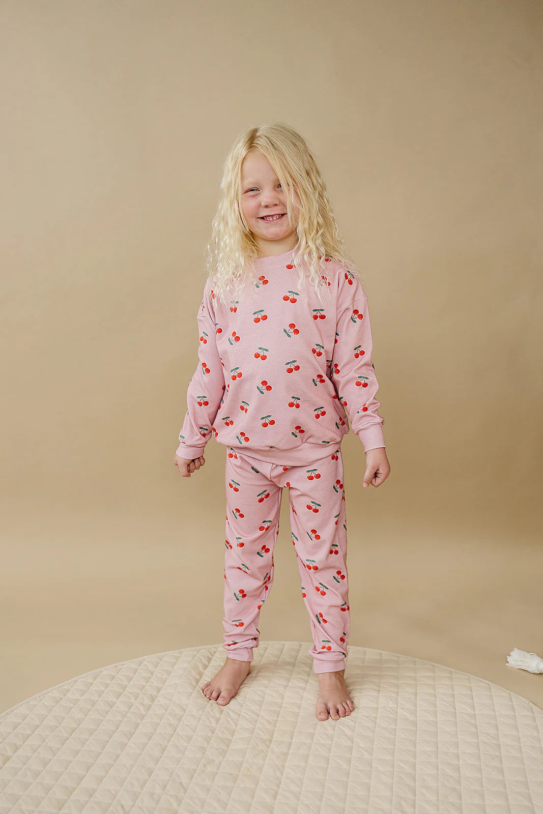 Blush Cherry Jogger Set
