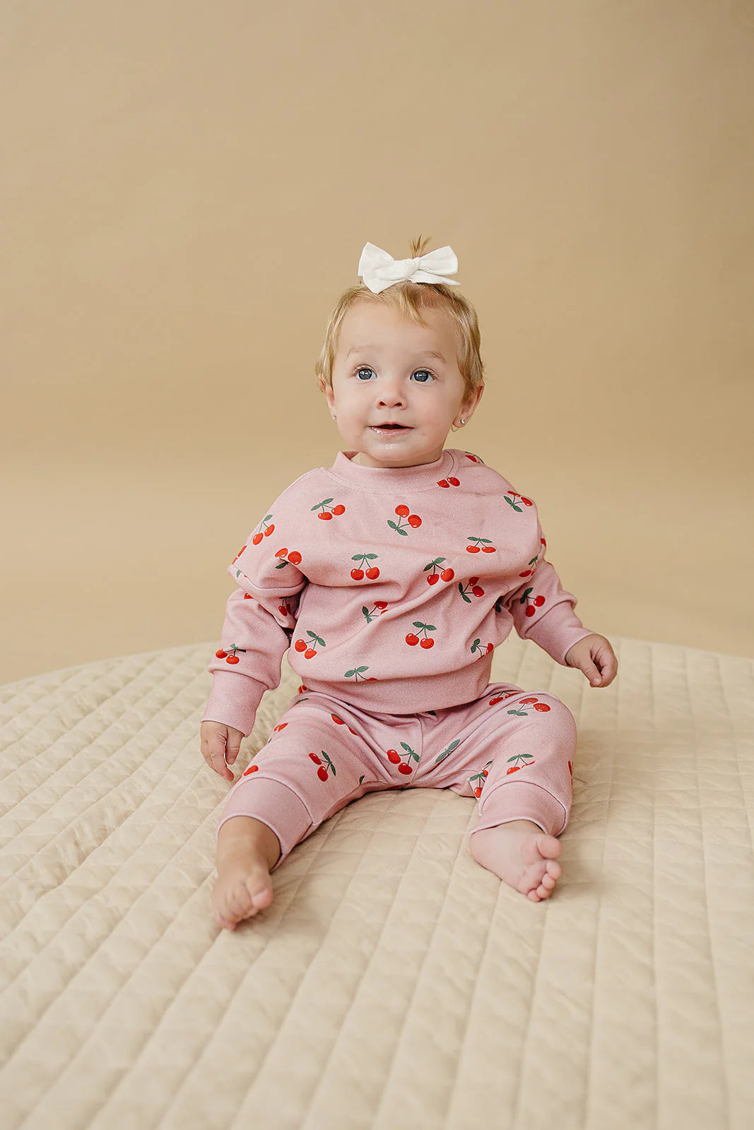 Blush Cherry Jogger Set