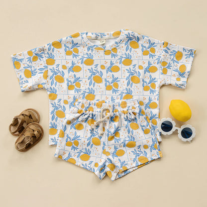 Lemons Shorts Set
