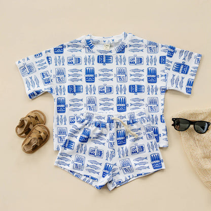 Sardines Shorts Set