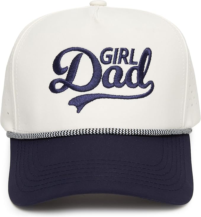 Girl Dad Laser Cut Rope Hat