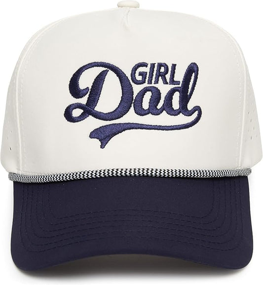 Girl Dad Laser Cut Rope Hat