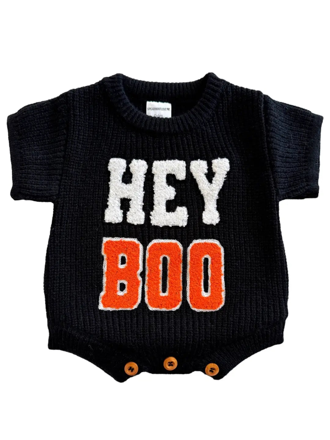 Hey Boo Sweater Romper