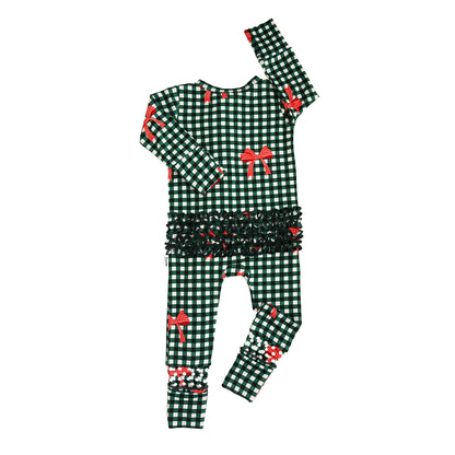 Darcy Bamboo - Ruffle Zippie