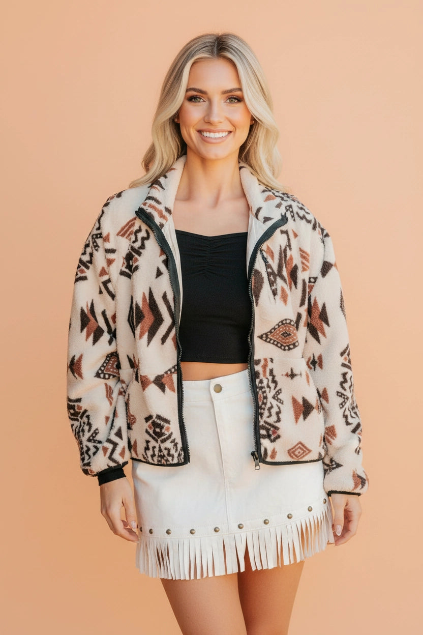 Aztec Fleece Jacket