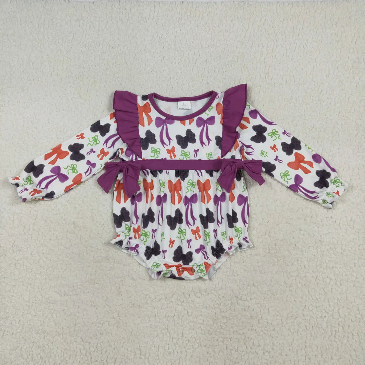 Coquette Halloween Romper