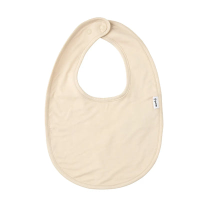 Oatmeal Snap Bamboo Bib