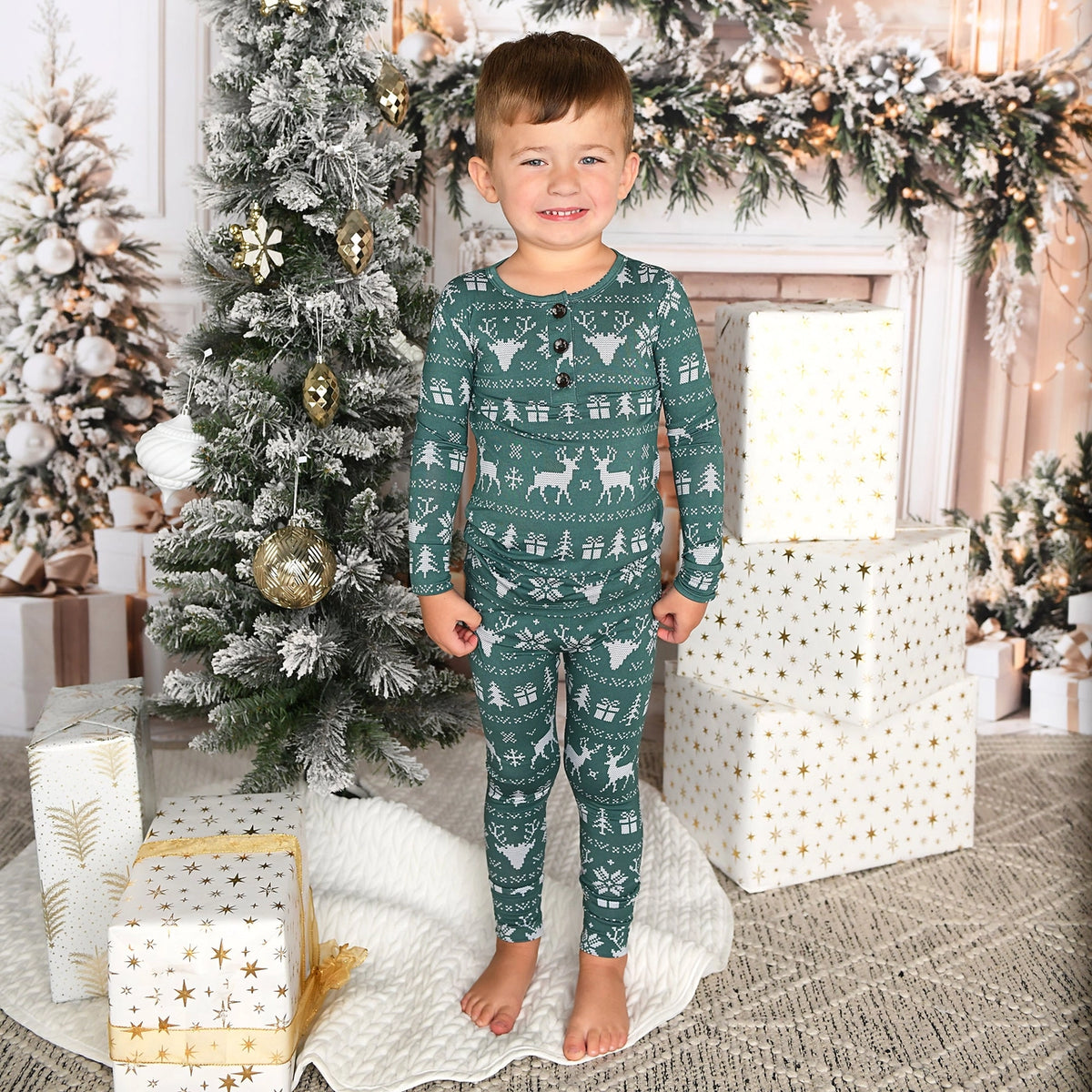 Shepherd Bamboo - 2-Piece Button Set