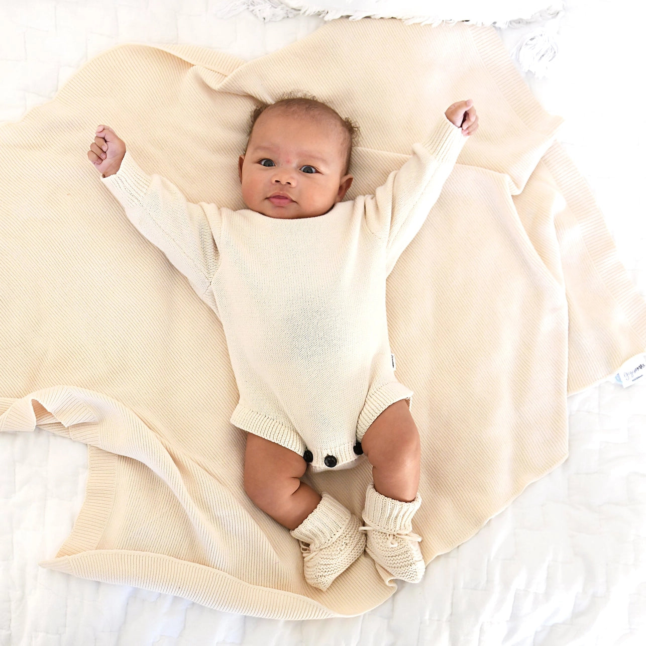 Oatmeal Knit Sweater Romper