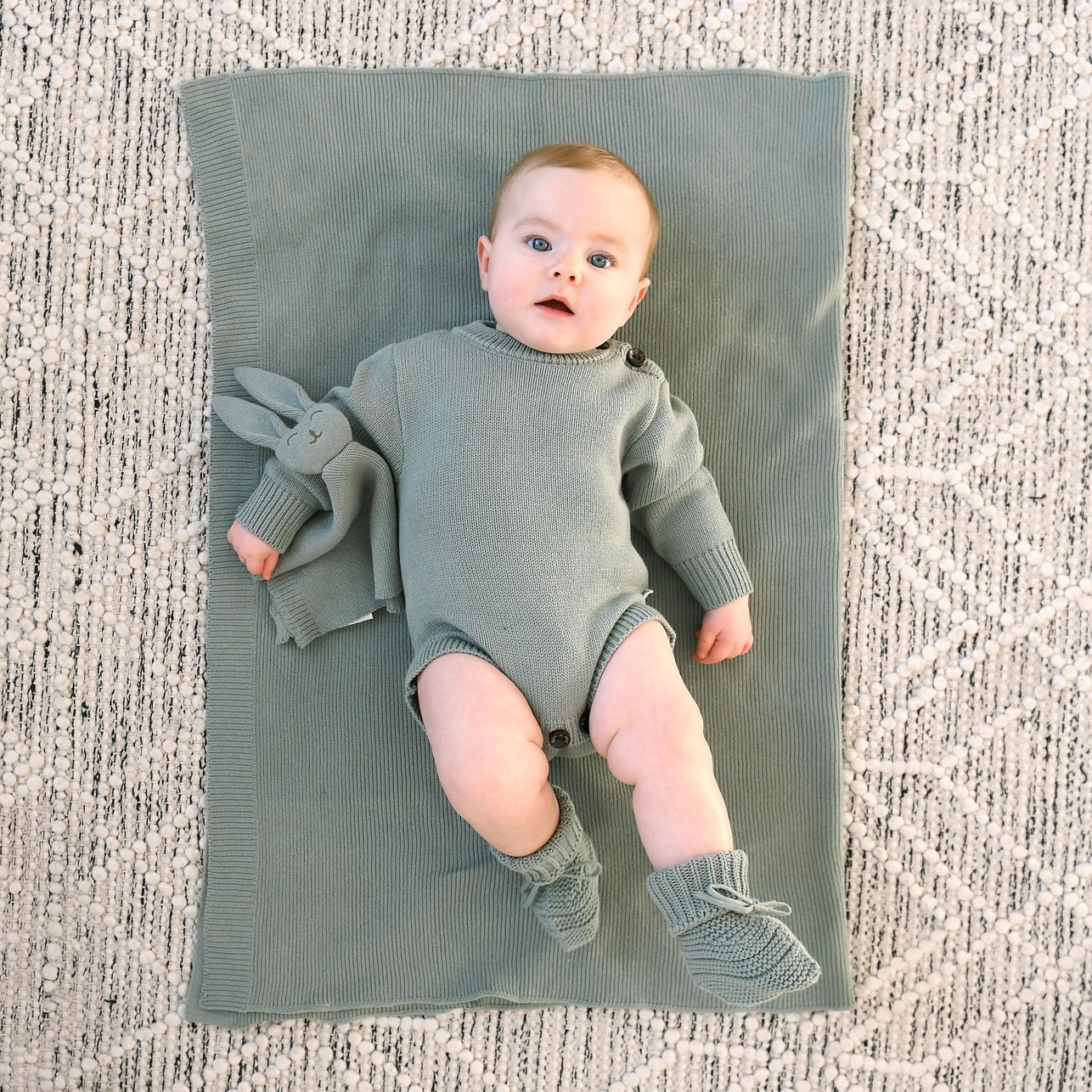 Eucalyptus Knit Bunny Lovey