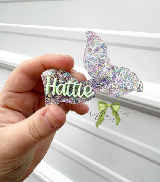 Mermaid Big Fin Clip — CLOSES 3/30