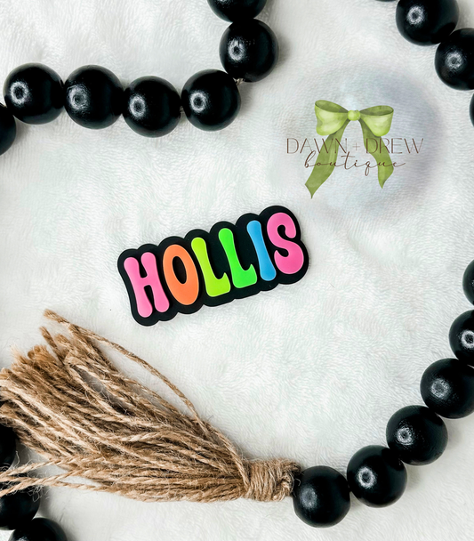 Neon Name Clip — CLOSES 3/30