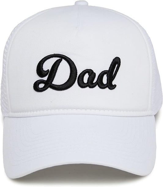 Dad 5 Panel Mesh Back Embroidered Hat