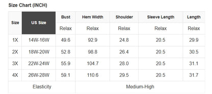 Ruffle Tiered Ribbed Crewneck Top - Curvy