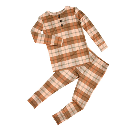 Asher Bamboo - 2-Piece Button Set
