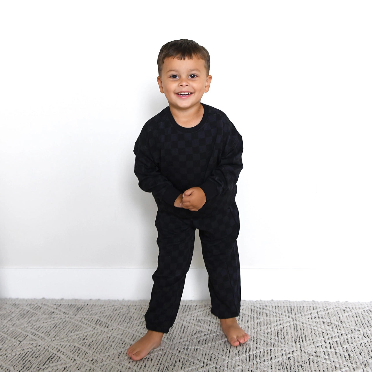 Frankie Checker Jogger Sweatsuit