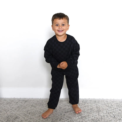 Frankie Checker Jogger Sweatsuit