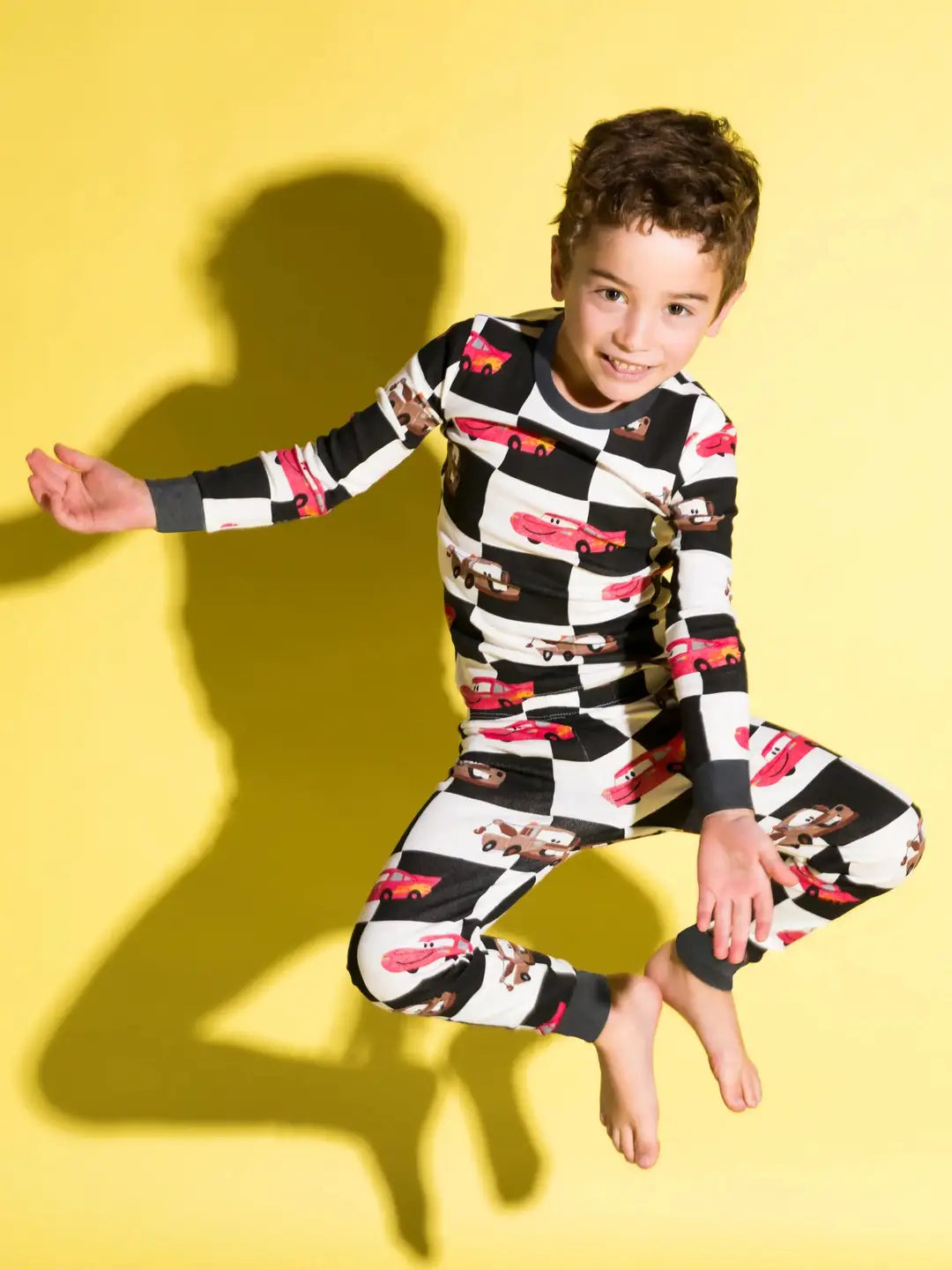 Cars Short Sleeve Two-Piece Pajama Set