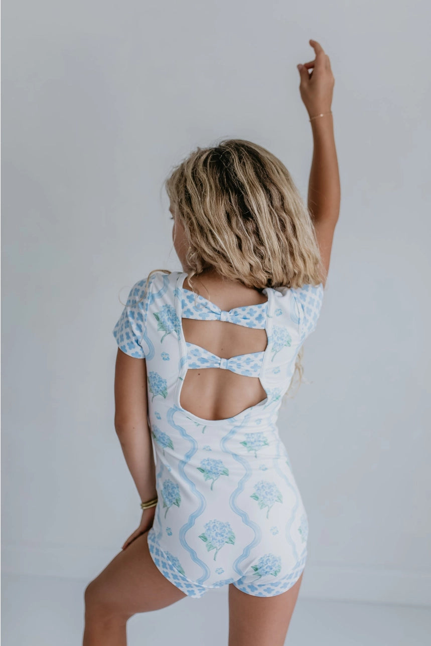 Hydrangea Coquette Leotard