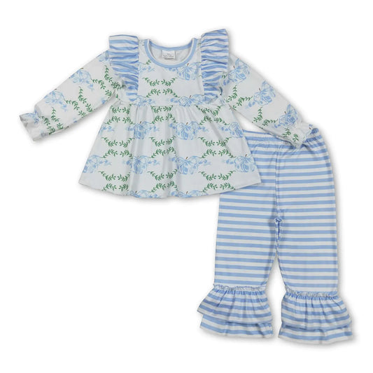 Blue Coquette Pumpkin Set