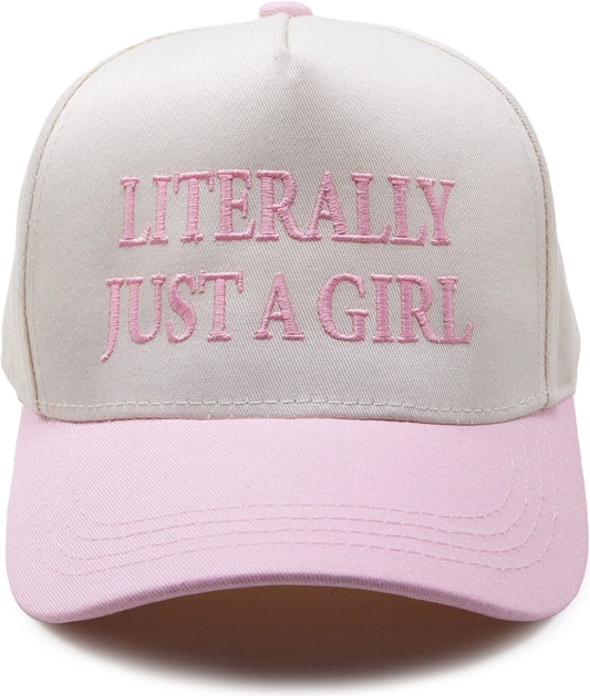 Literally Just a Girl Kid's Hat