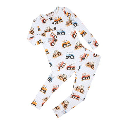 Luca Bamboo - 2-Piece Button Set