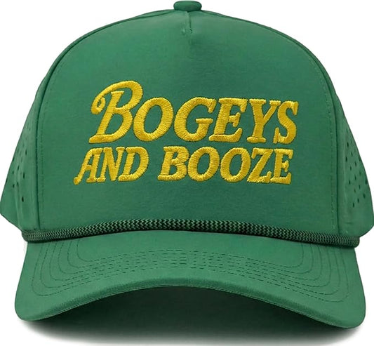 Bogeys & Booze Laser Cut Rope Hat