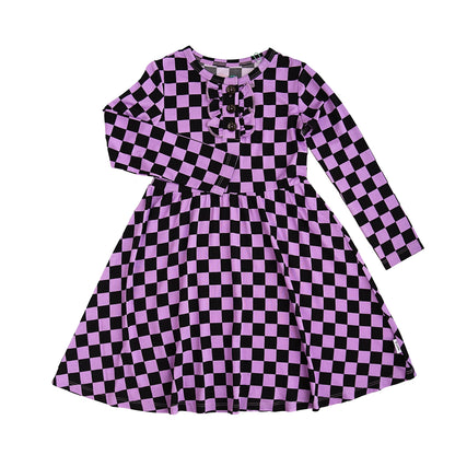 Hadley Bamboo - Button Twirl Dress
