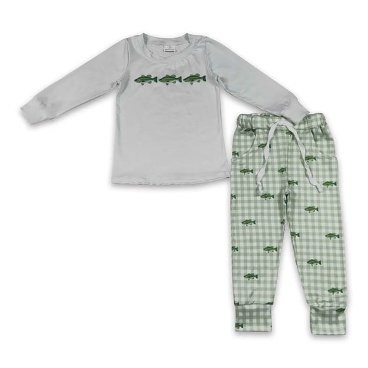 Bass Gingham Pant Set