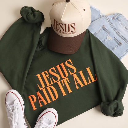 Jesus Paid It All Crewneck