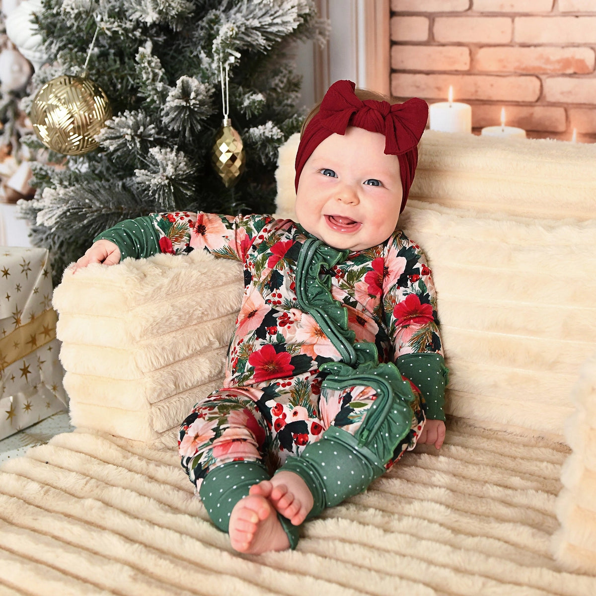 Mary Bamboo - Ruffle Zippie