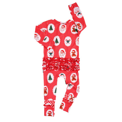 Hollis Bamboo - Ruffle Zippie