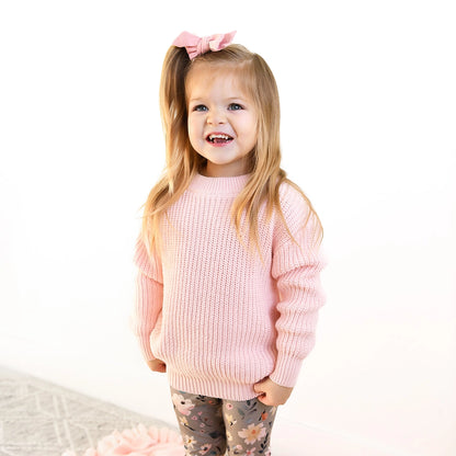 Baby Pink Knit Sweater